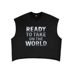 Fueled Casual Comfort's Unisex French Terry Boxy Tank Top