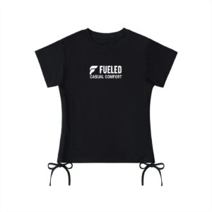 Fueled Casual Comfort's Women's Essential Drawstring T-Shirt