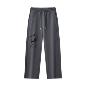 Fueled Casual Comfort's Women's Essential Drawstring Straight-Leg Sweatpants
