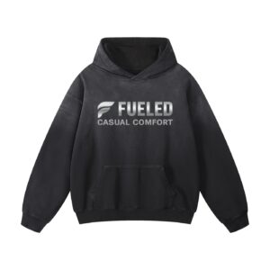 Fueled Casual Comfort's Unisex Sun fade Oversized Hoodie