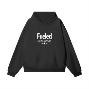 Fueled Casual Comfort's Unisex Heavyweight Hidden Pocket Fleece Hoodie