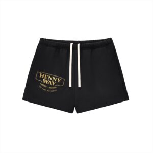 The Henny Way "It's Just Business" Women's Essential Fleece Drawstring Sweatshorts
