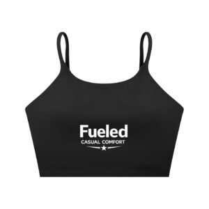 Fueled Casual Comfort's Women's Spaghetti Strap Yoga Sports Bra
