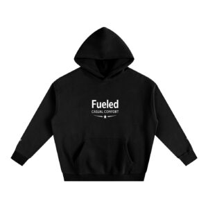 Fueled Casual Comfort's Unisex Oversize Fleeced Hoodie