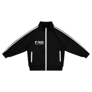 Fueled Casual Comfort's Kids Neutral Contrast Jacket