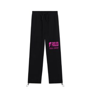 Fueled Casual Comfort's Unisex Essential Drawstring Straight-Leg Sweatpants