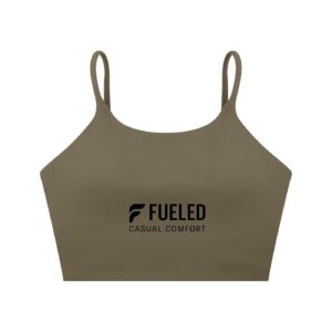 Fueled Casual Comfort's Women's Spaghetti Strap Yoga Sports Bra