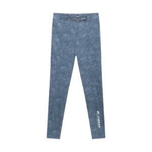 Fueled Casual Comfort's Women's Faux Denim Zip-Fly Leggings