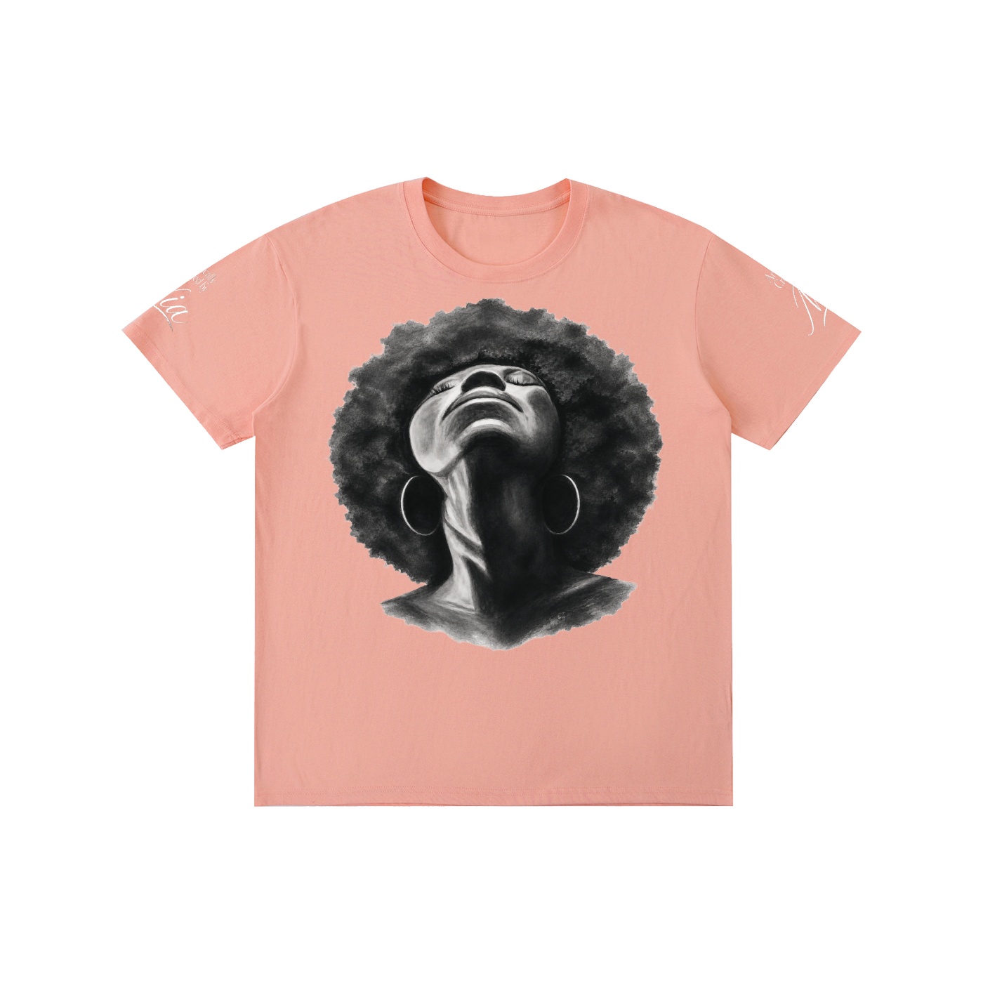 Fueled Casual Comfort's Limited Nia Unisex Art Collection Cotton T - Image 7