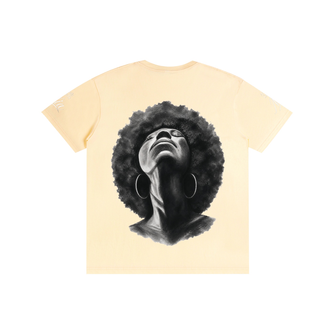 Fueled Casual Comfort's Limited Nia Unisex Art Collection Cotton T - Image 10