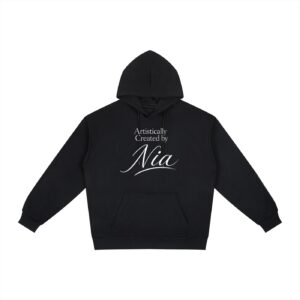 Fueled Casual Comfort's Limited Unisex Nia' Art Collection Relaxed Fit Hoodie