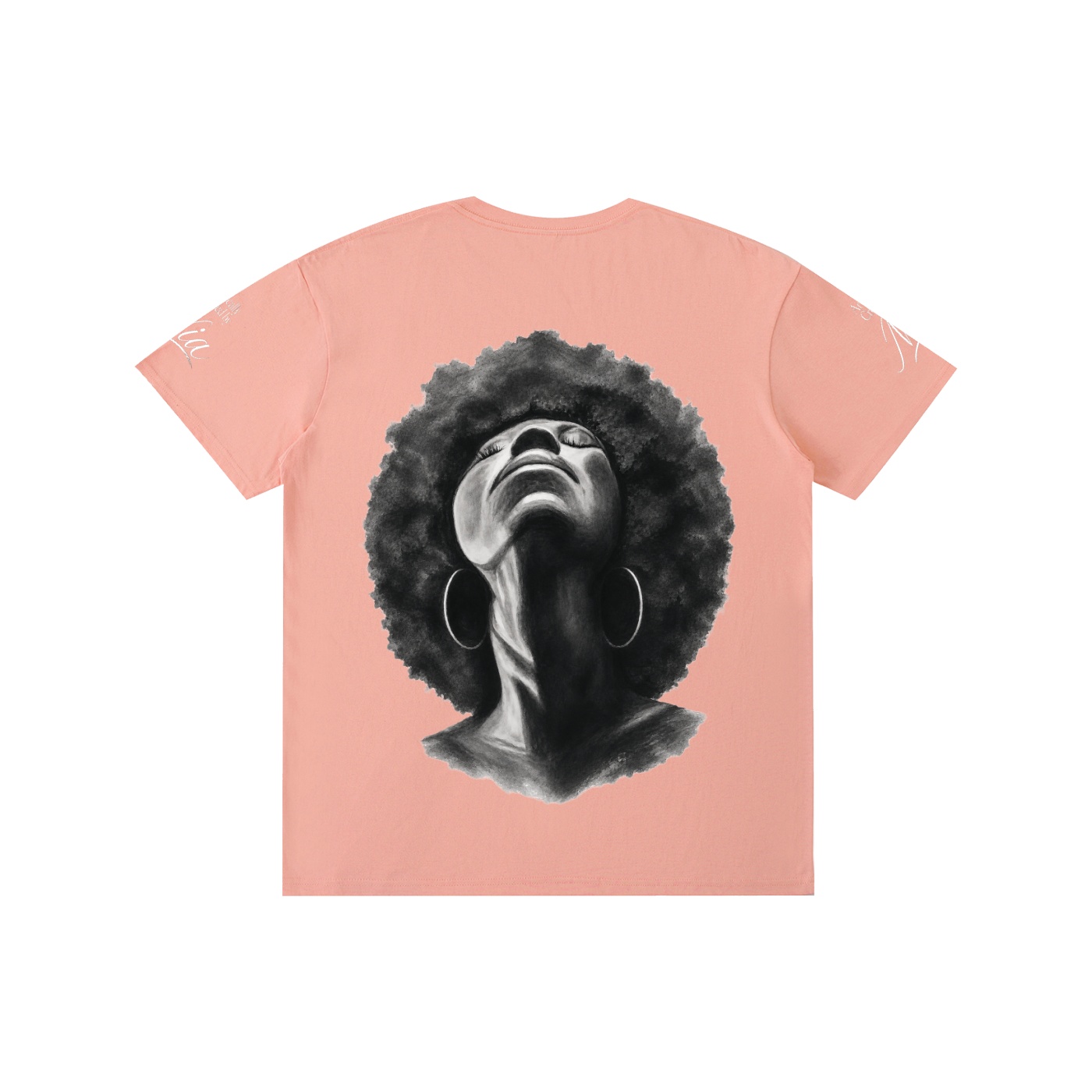 Fueled Casual Comfort's Limited Nia Unisex Art Collection Cotton T - Image 8