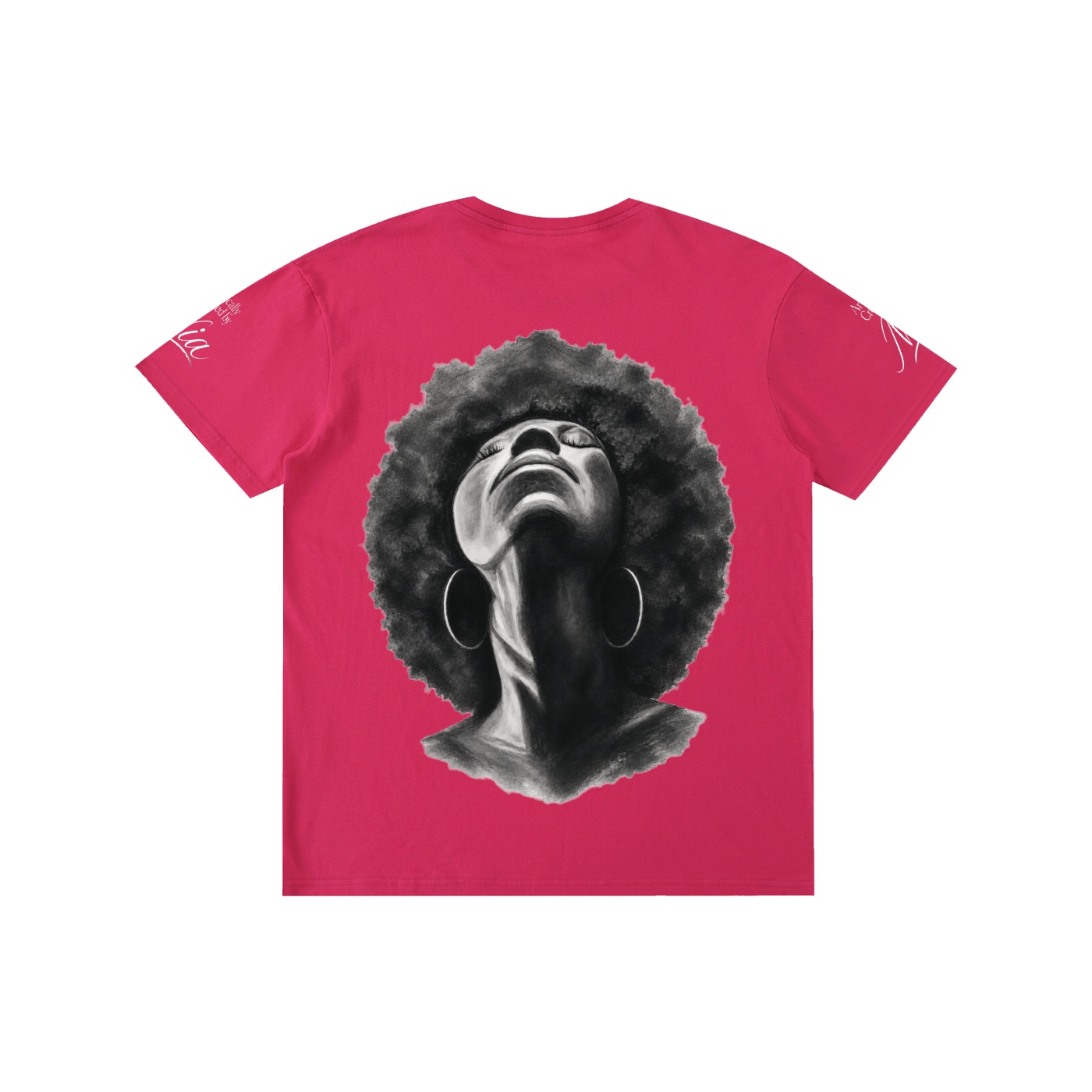 Fueled Casual Comfort's Limited Nia Unisex Art Collection Cotton T - Image 4