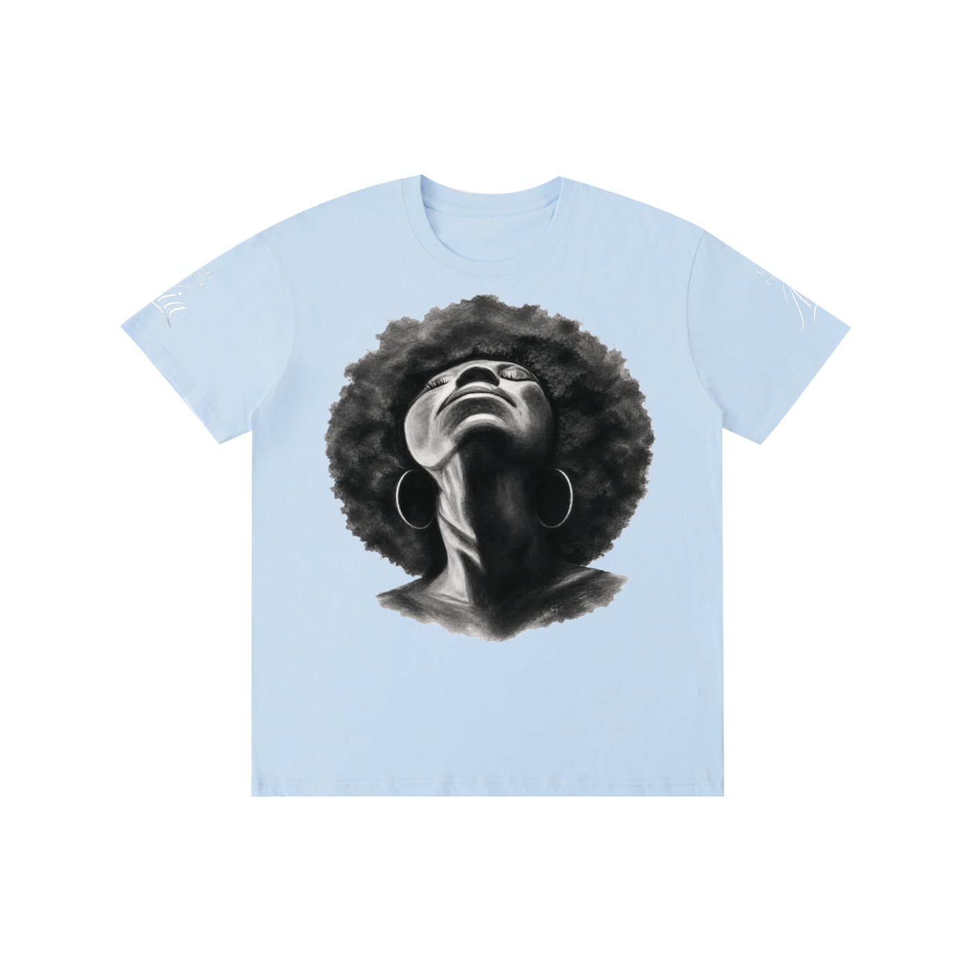 Fueled Casual Comfort's Limited Nia Unisex Art Collection Cotton T - Image 11