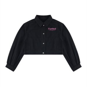 Fueled Casual Comfort's Women’s Crop Denim Jacket