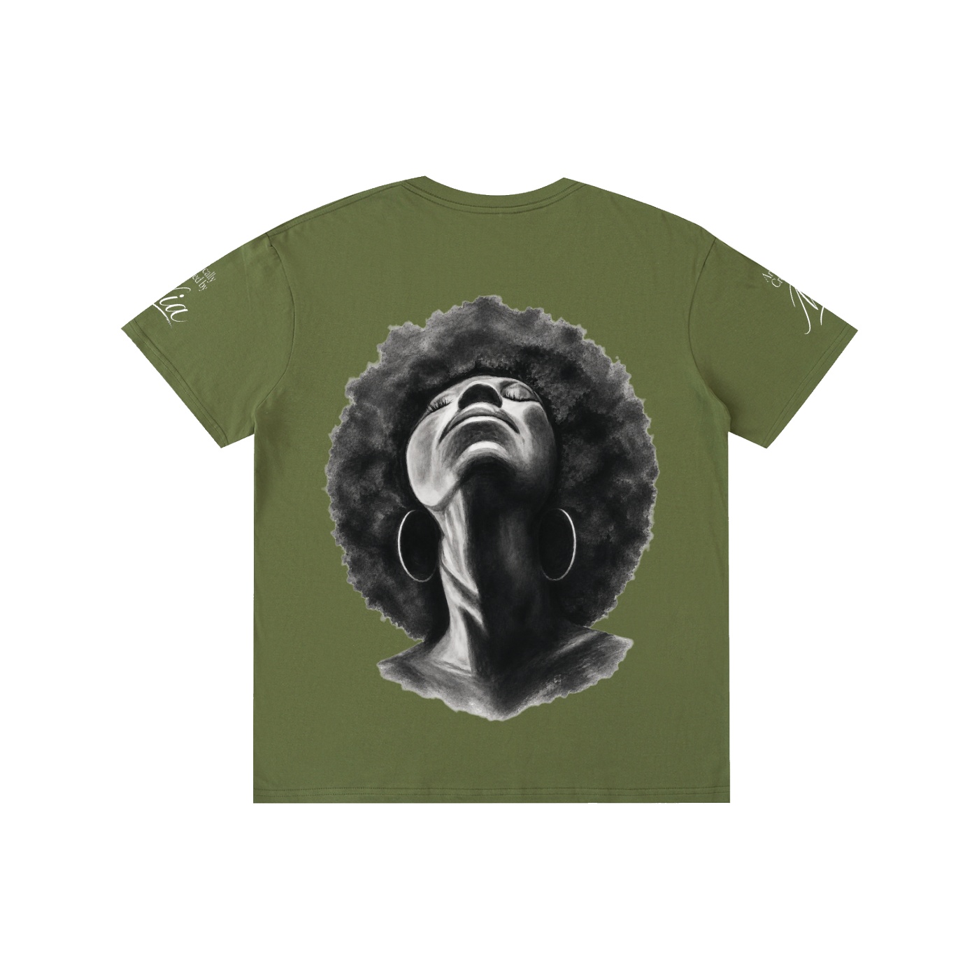 Fueled Casual Comfort's Limited Nia Unisex Art Collection Cotton T - Image 16