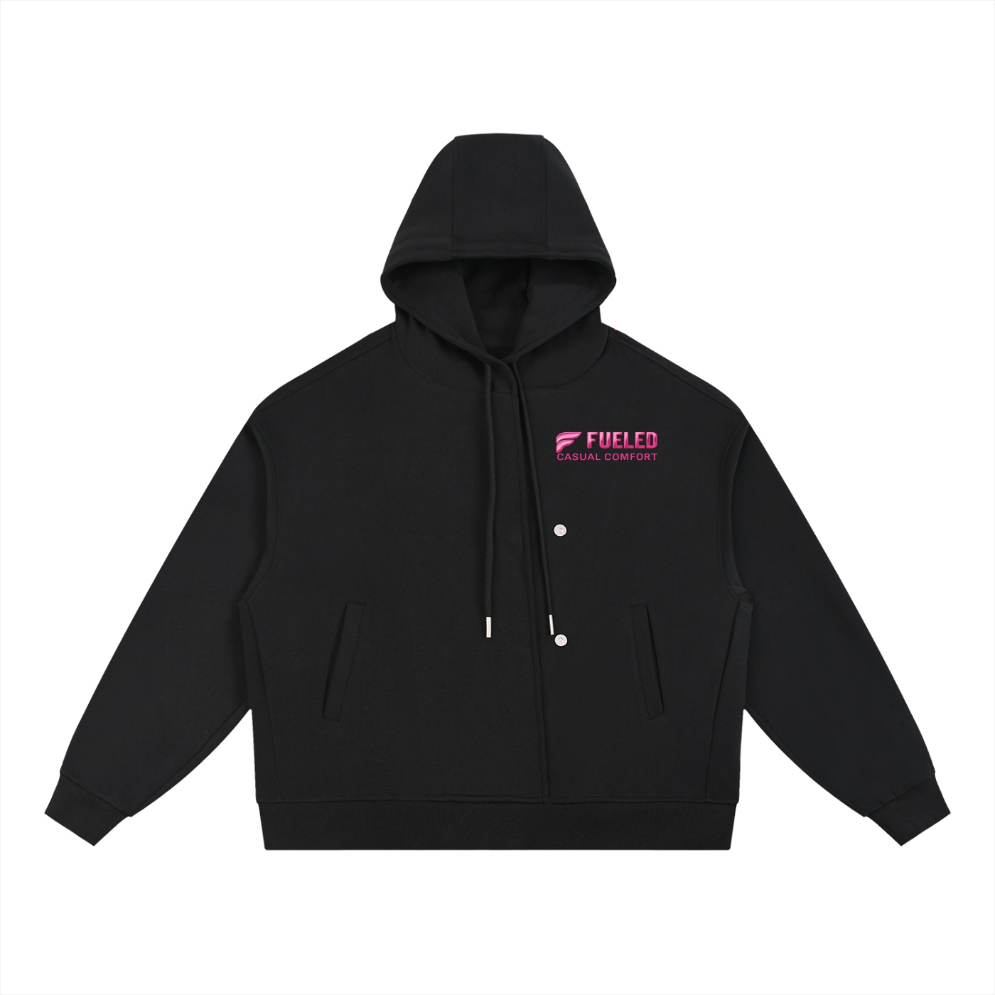 Fueled Casual Comfort's Exclusive Unisex Boxy PullOver | Breast Cancer Awareness Edition
